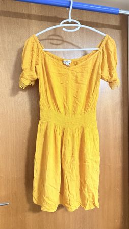 Mustard Miss Selfridge Dress, Size 4, Summer Ready!