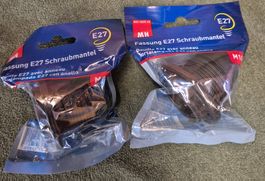 E27 Fassung Schraubmantel, neu, Originalverpackt!