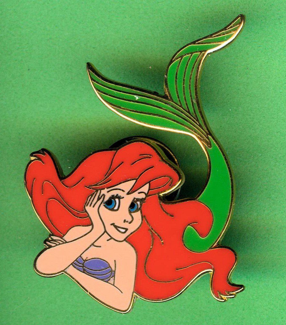 Disney Placchette & Badge: Disney   ARIEL  Lim. 0842/2000 – Usato da Winterthur venduto da Sammleroase
