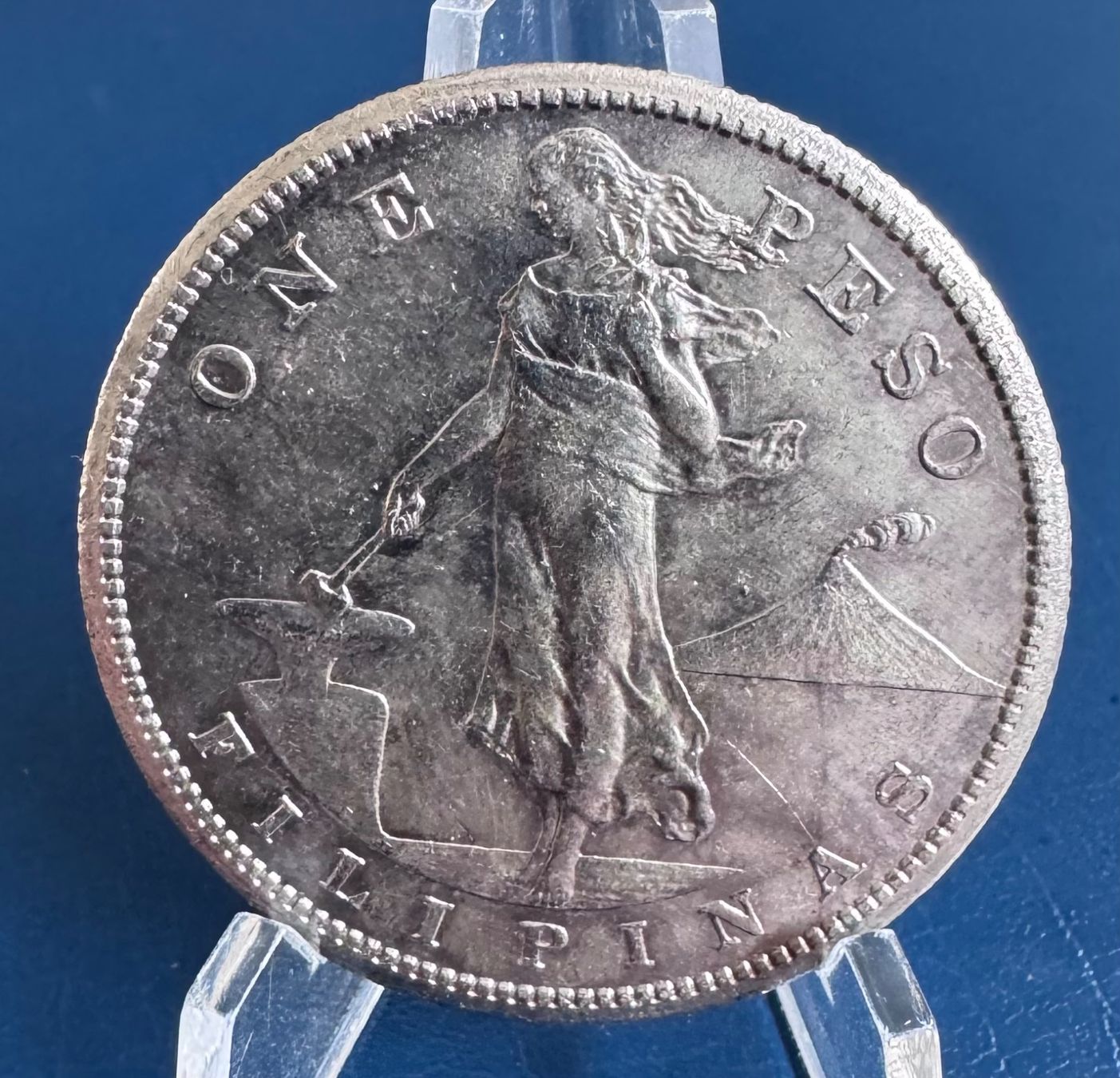 Tutti le monete: Philippinen 1 Peso 1909 s Silber – Usato da Ebikon venduto da Dmasterx 2