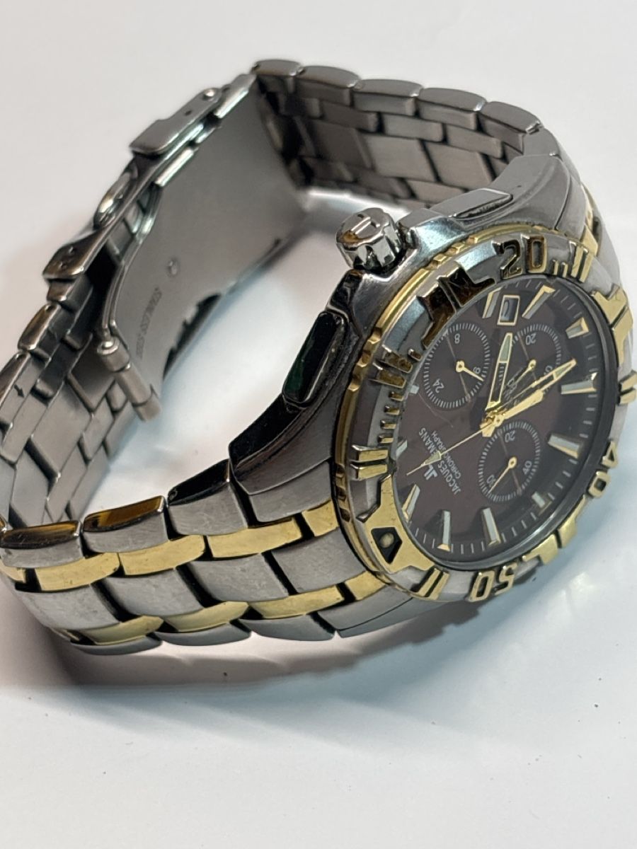 Jacques Lemans Orologi: Jacques Lemans Chronograph Herren Uhr Bicolor – Usato da Bonaduz venduto da Jomby 3