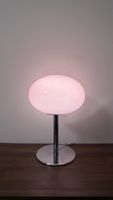 Tischleuchte Glas Kugelform pink