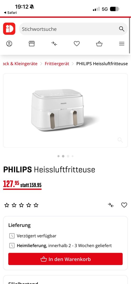 Philips Appareils de cuisine: Philips Heissluftfriteuse – Neuf (Voir description) à Zürich par Nihad09