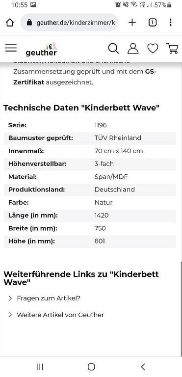 Betten: Abzugeben Kinderbett – Gebraucht aus Subingen von Goodseller79 1