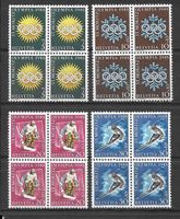 Viererblockserie W25w-W28w Olymp. Winterspiele ** 15.1.1948
