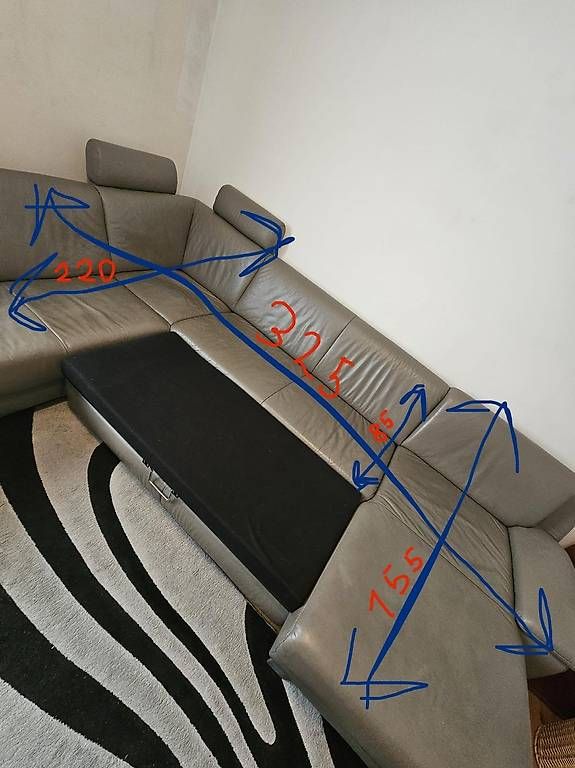 Sofas: Sofa aus Leder  – Gebraucht aus Neuenegg von mak_rq67