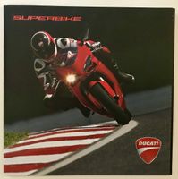Ducati Prospekt Superbike Programm 2011 im Kartenschuber