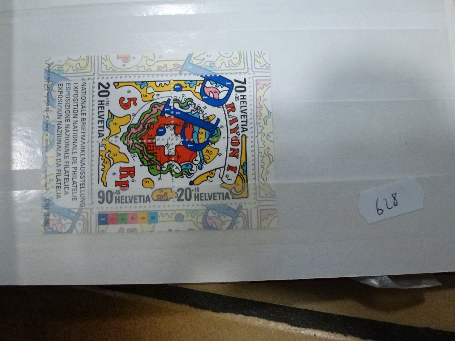 Tutti i francobolli: 2000 Block Briefmarkenausstellung ET – Usato da Olten venduto da Disc-Verkauf