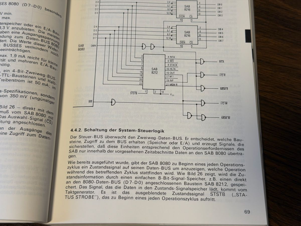 Bücher: Intel Siemens Mikroprozessor Datenbuch SAB 8080 1976/77 – Gebraucht aus BADEN von Sprinz 5