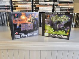 PS1 Medal of Honor Underground + Syphon Filter