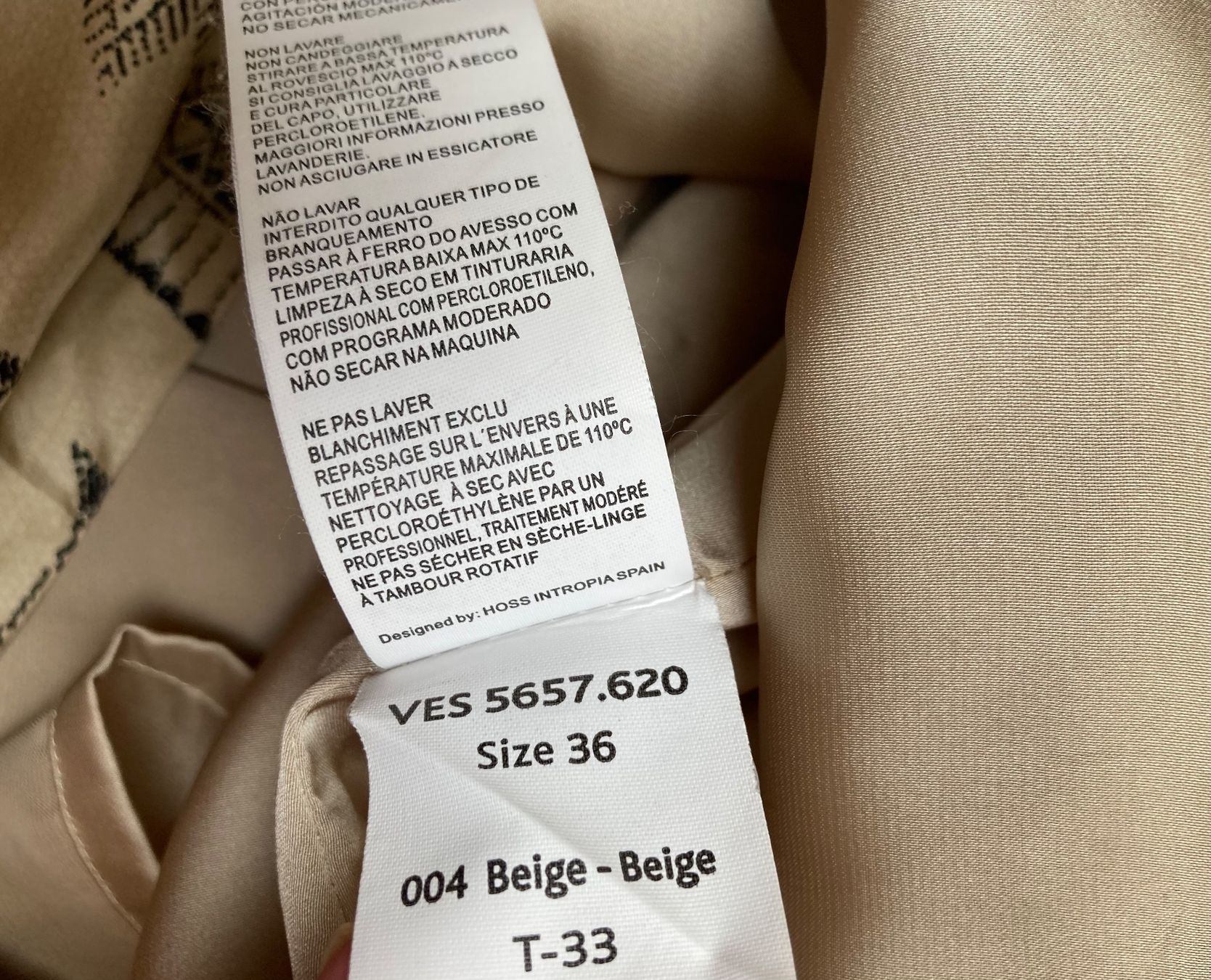 Vestiti: Hoss intropia Seide Kleid Gr.34/36 – Usato da Unterägeri venduto da Jutka_04 3