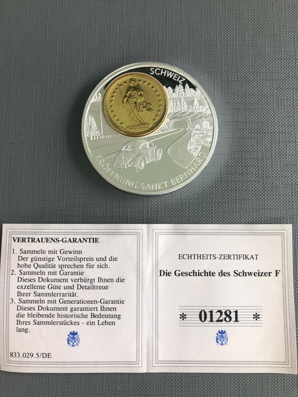 Tutti le monete: Franken Inlay 1964 – Nuovo e nell'imballaggio originale da Emmenbrücke venduto da DanielStulz62 3