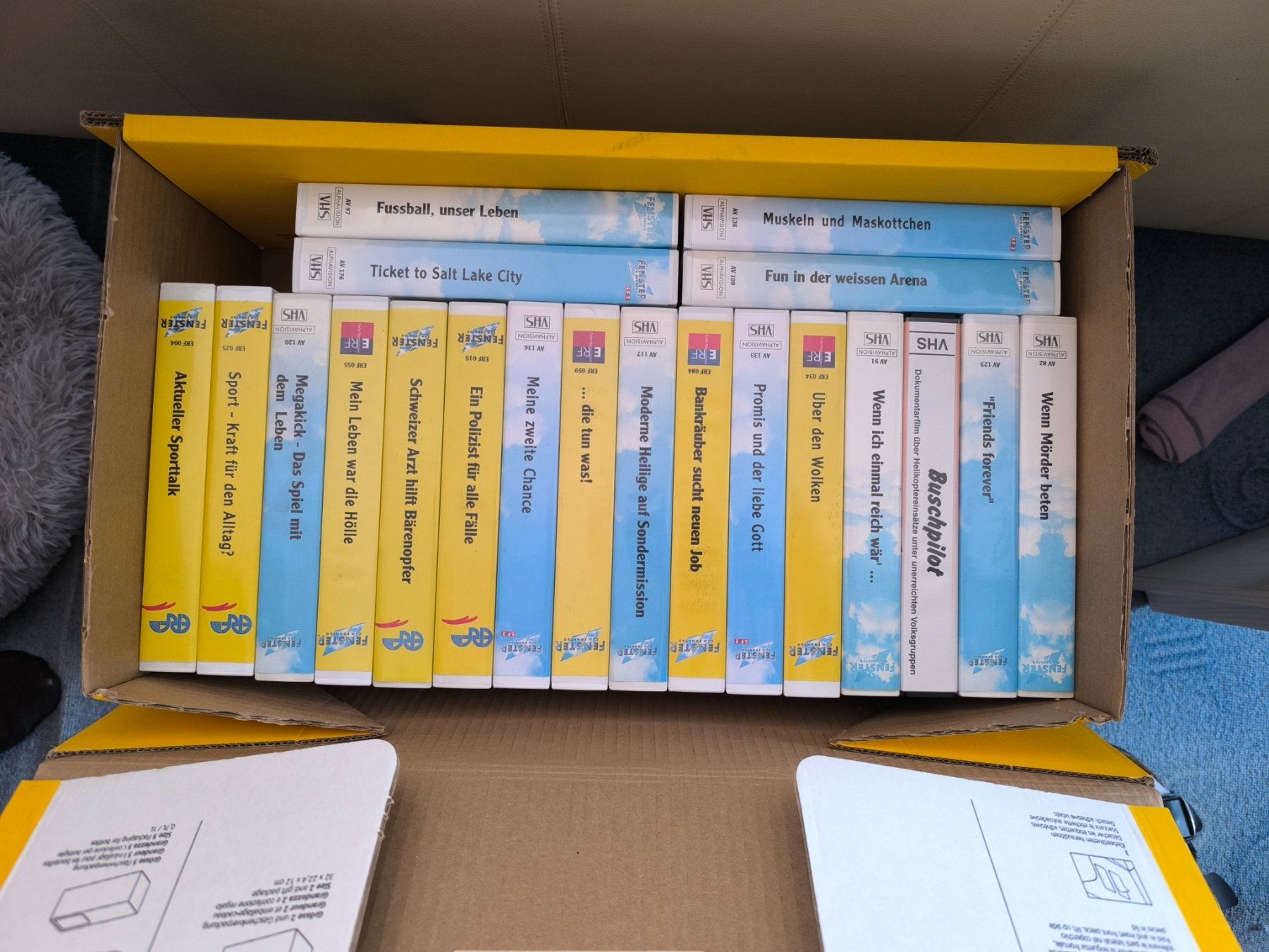 Tutti i VHS: Videos "Fenster zum Sonntag" – Usato da Grüningen venduto da Elch67 1