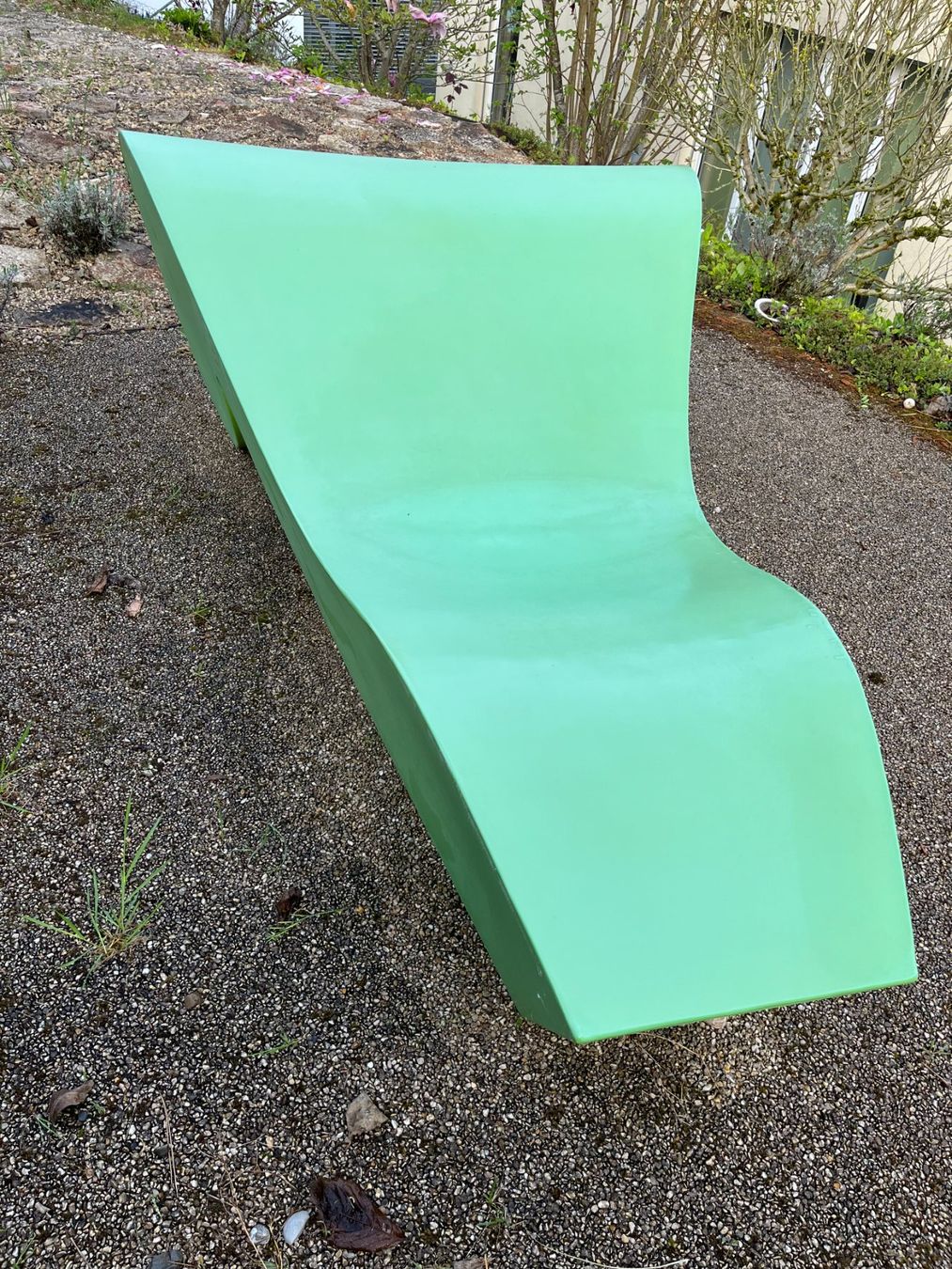 Sedie a sdraio: Rococo Liege aus Polyurethan in Farbe Lime – Usato da Grenchen venduto da cel_gb2q 1