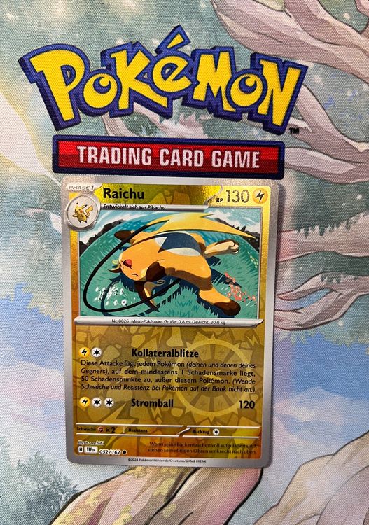 Cartoline: Raichu Reverse Holo  Gewalten der Zeit 052/162 – Nuovo (secondo la descrizione) da Sempach venduto da R-G