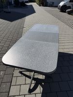 Klapptisch grau 154/210 cm x 90 cm