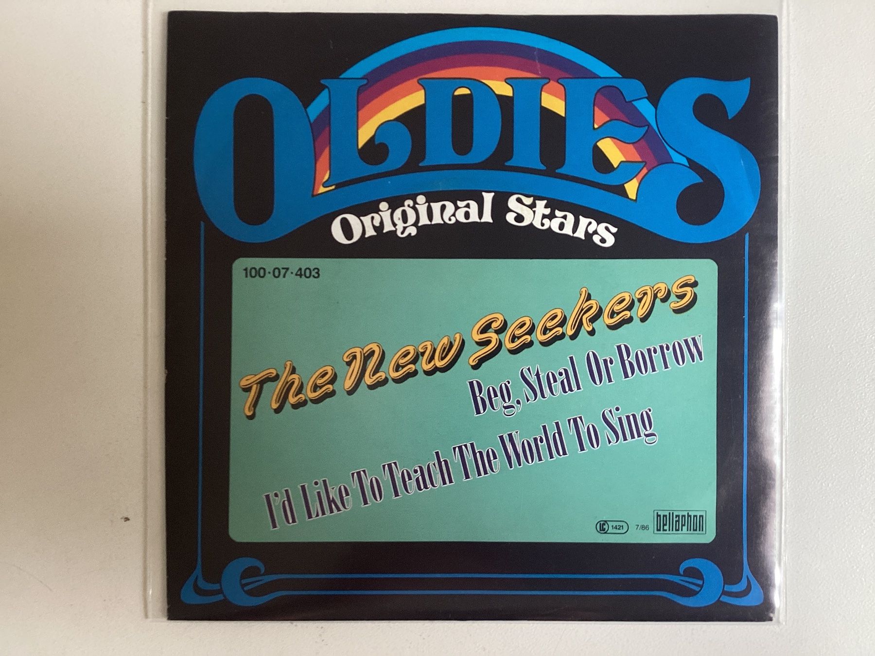 Schallplatten: New Seekers Single - Beg Steal Or Borrow – Gebraucht aus Gutenswil von Hamzian