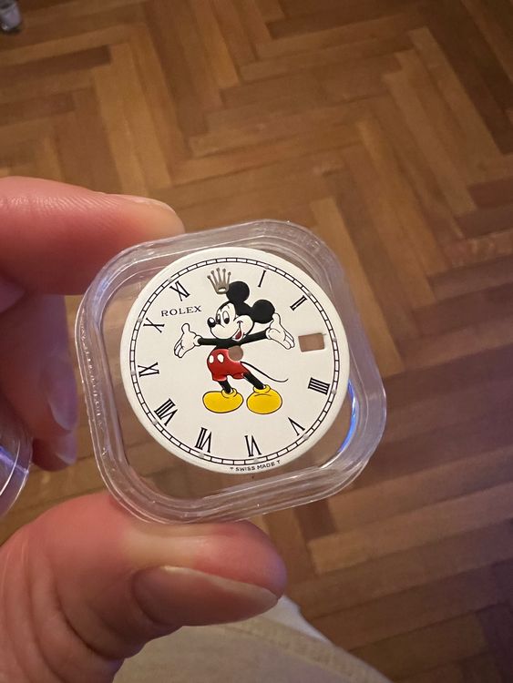 Lot De 3 Cadrans Mickey Mouse En Papier Cartonné - Pour Customiser Ou Remplacer