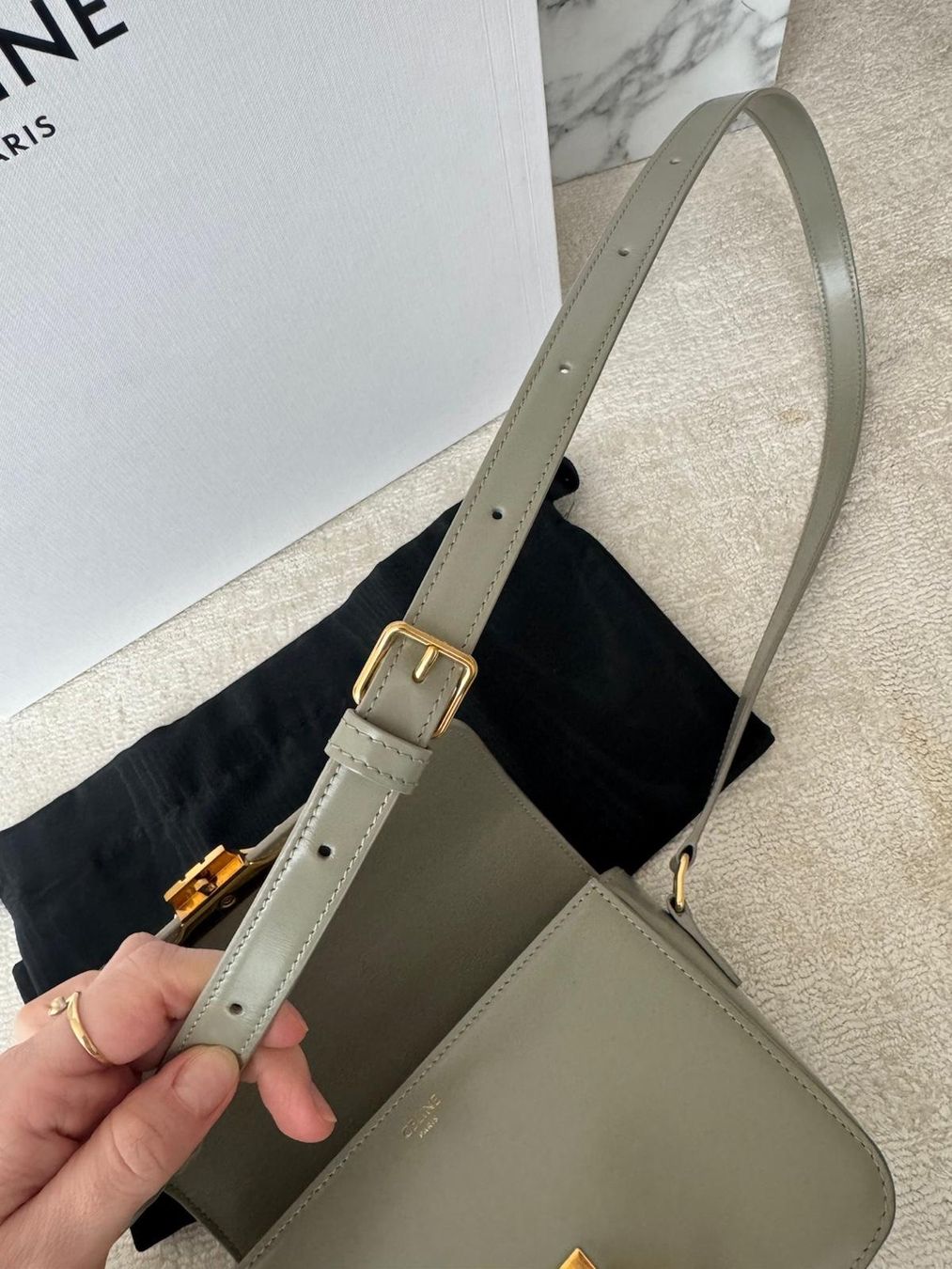 Celine Taschen für Damen: Céline Triomphe Bag LIMITED COLOR – Gebraucht aus Zürich von Lauri.M 6