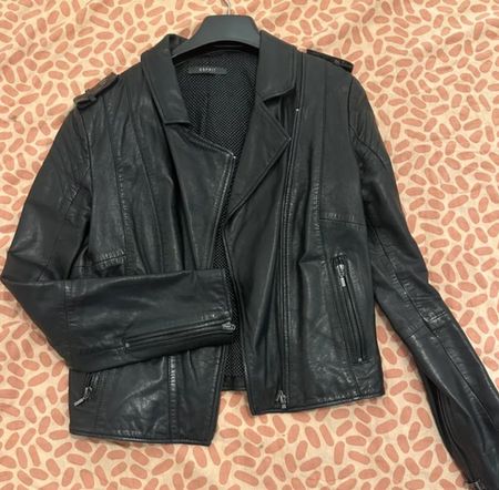 Lederjacke von Esprit, Gr. 36