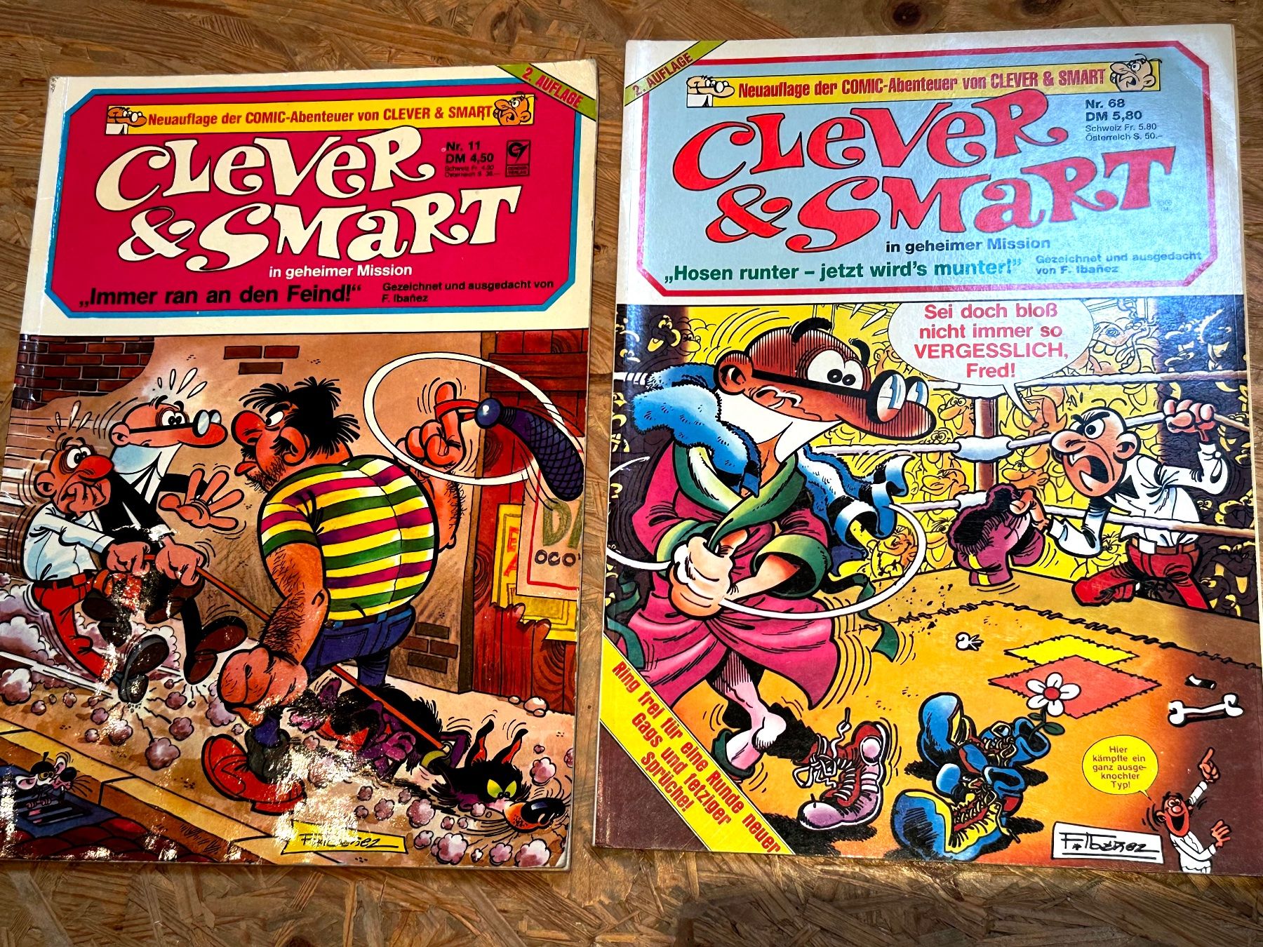 Comics: 3 Comics Clever & Smart – Gebraucht aus Seltisberg von quadartswiss 1