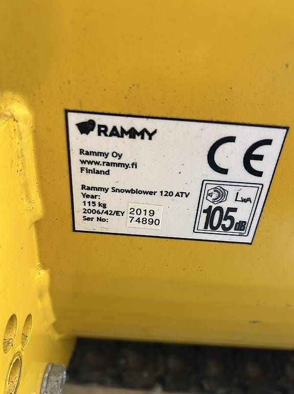 ATV / Quad: Quad ATV Schneefräse Rammy 120 – Usato da Rüschegg Gambach venduto da tom.steffi 3