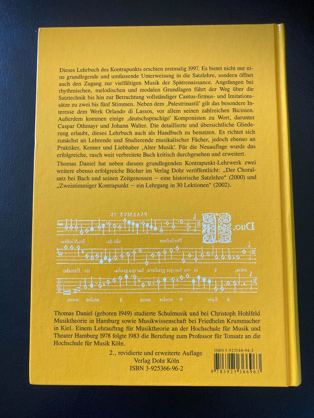 Libri: Thomas Daniel: Kontrapunkt – Nuovo (secondo la descrizione) da Zürich venduto da donpuffo 1