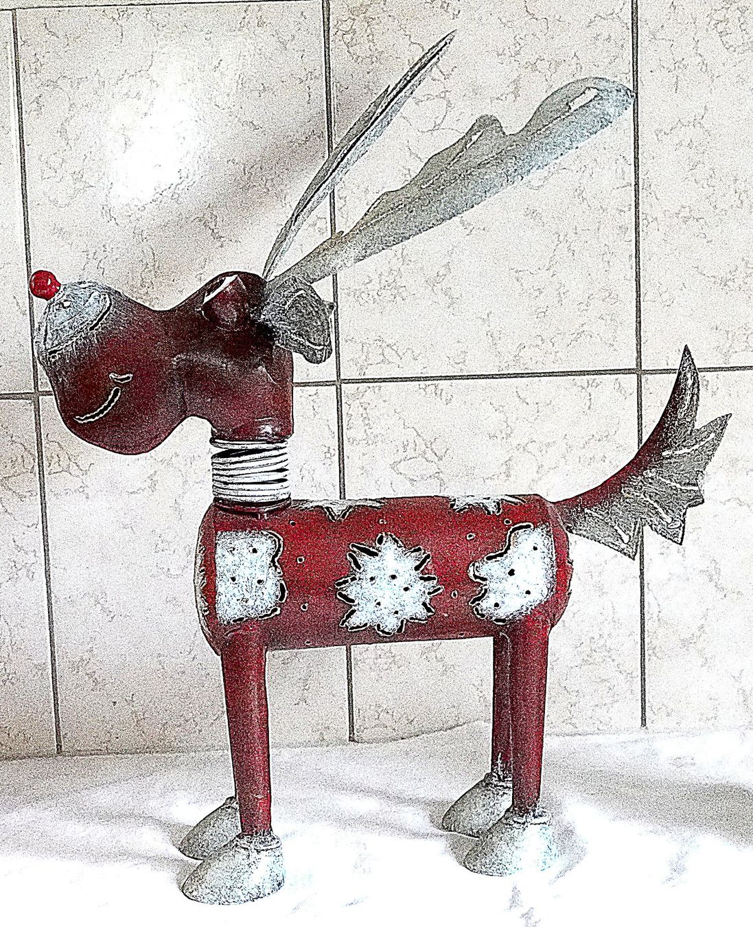Toutes les décorations: Rudolf der rote Nase-Elch – D'occasion à Baar par 2cvbaar 2