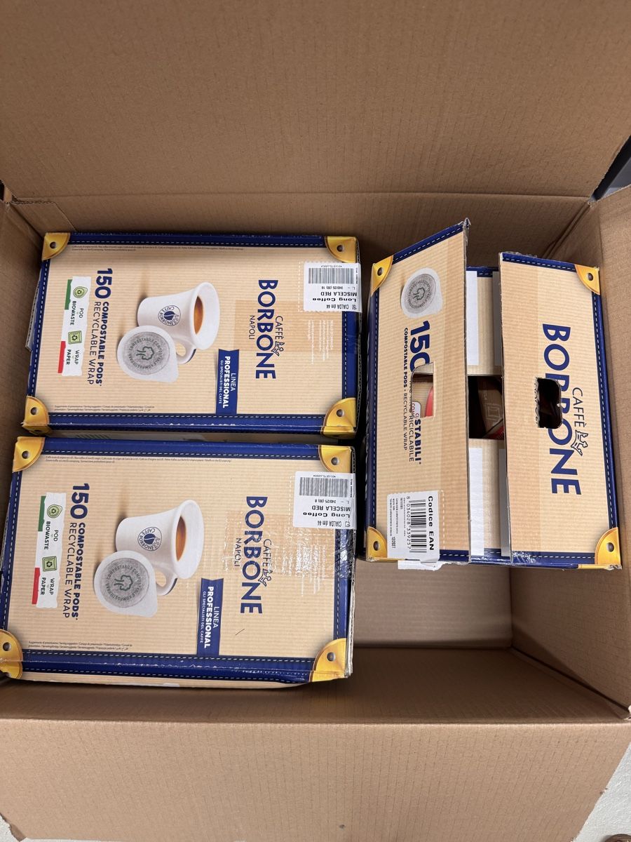 Cibi & Specialità: Caffè Borbone Pads Nocciola Red ca. 400 Stk. – Nuovo (secondo la descrizione) da Hettlingen venduto da Mariy555