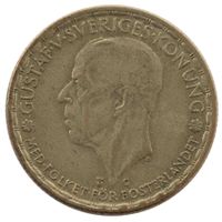 Schweden 1 Krone 1943 Silber