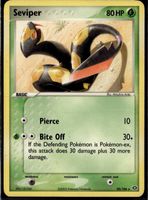 Seviper 20/106 EX Emerald 2005 Pokémon English