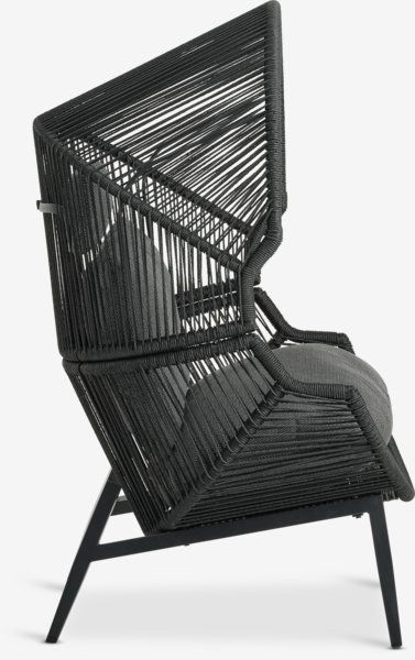 Poltrone: Lounge-Sessel HALVREBENE schwarz – Usato da Uhwiesen venduto da Nyffi03 1