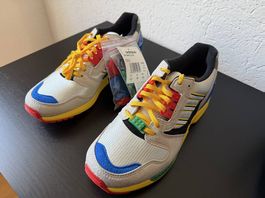 ADIDAS ZX 8000 LEGO US10 (FZ3482)Neu 1.Serie