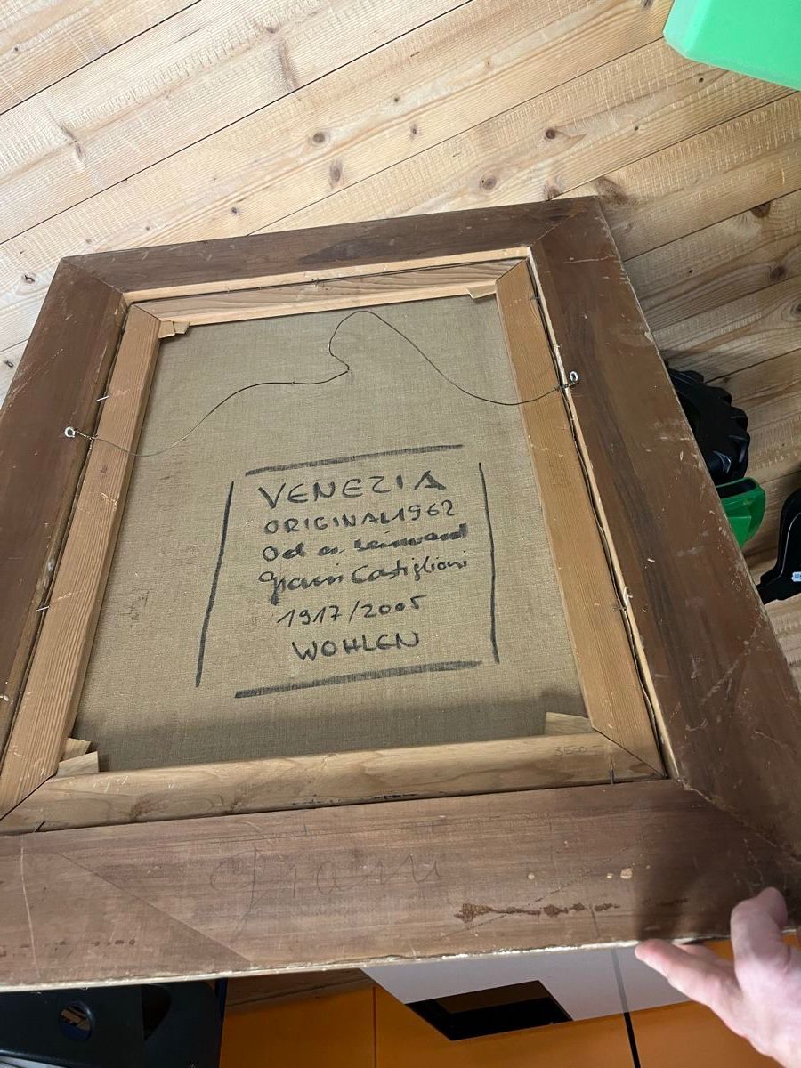 Dipinti: Gemälde Giani Castiglioni, Venezia – Usato da Buchs SG venduto da mcn_nv9m 1
