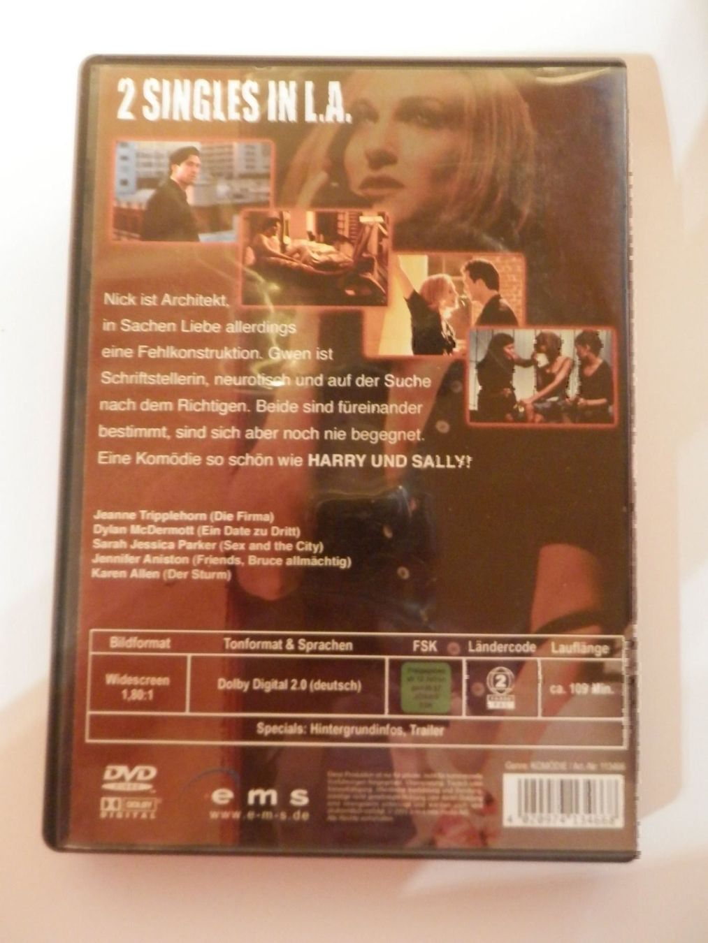 Alle DVDs: 2 Singles in L.A. – Gebraucht aus Weiach von weiach82 1