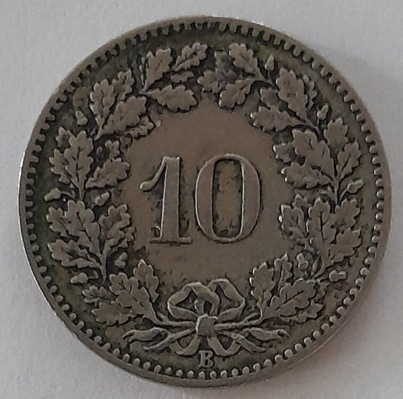 Tutti le monete: 10 Rappen 1881 B - SS+ – Usato da Lamone venduto da Isa6814 1