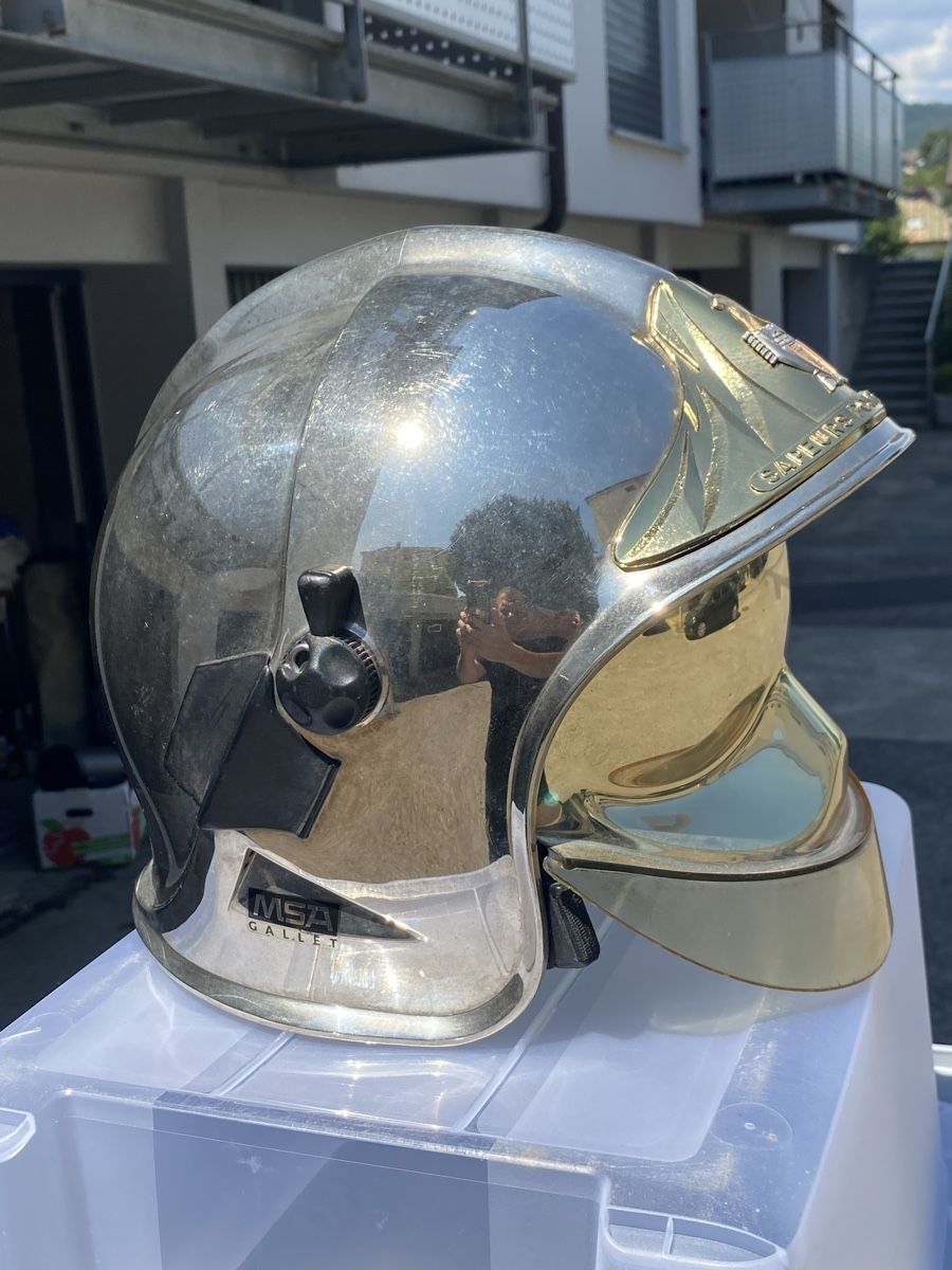 Feuerwehr: Casque pompiers F1 de Paris  – Gebraucht aus bôle von Pilou83 5