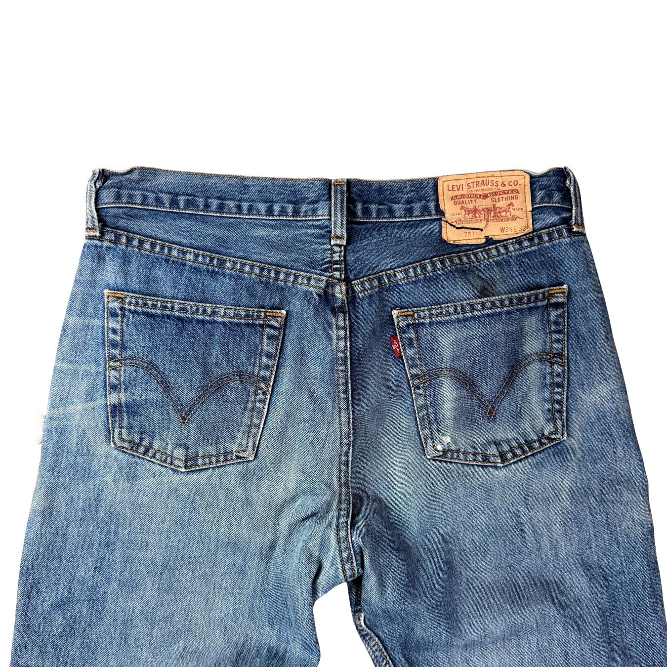 Levi's Jeans: Vintage Levi's 571 Washed Jeans  - L – Gebraucht aus Herisau von 1asupply 2