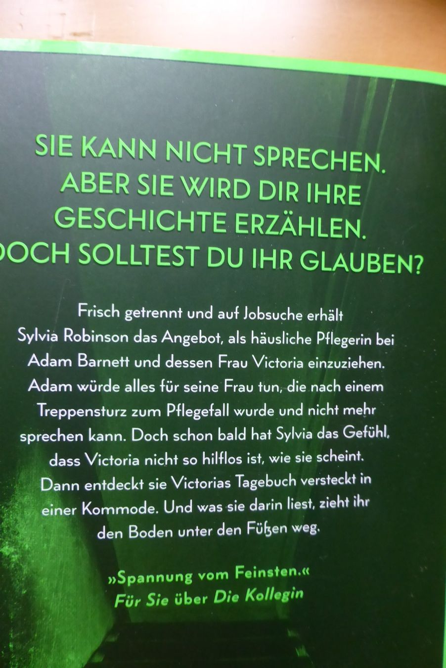 Libri: Thriller - Die Ehefrau - Freida McFadden – Usato da Brunnadern venduto da lesezirkel 1