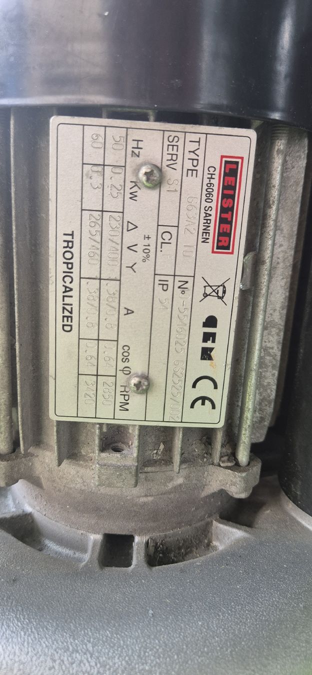 Alle Maschinen: turbine Leister – Gebraucht aus Berlens von ETE68 1