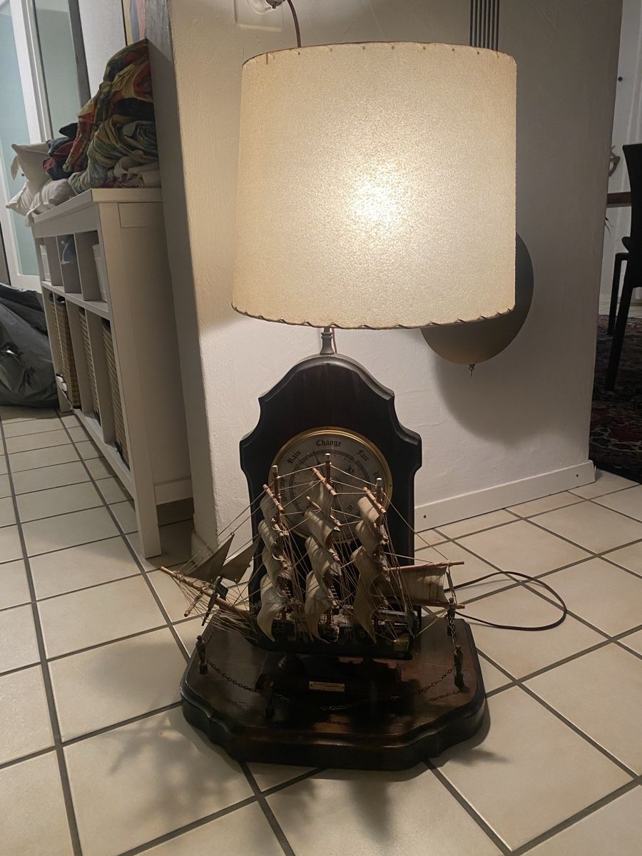 Altri elettrodomestici e apparecchi d’epoca: Lampe, Luftdruckmesser, Schiff – Usato da Buchberg venduto da AJPink
