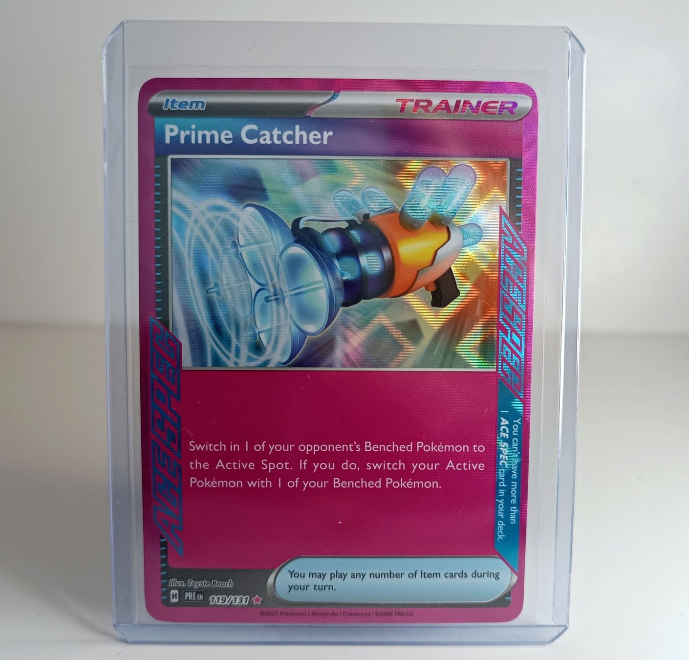 Pokémon Sammelbilder & Trading cards: Prime Catcher 119/131 pokemon Prismatic Evolutions PRE EN – Neu (gemäss Beschreibung) aus Muraz (Collombey) von Carddealerswis