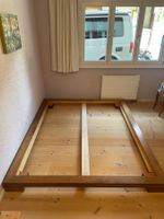 Doppelbett Nussbaum