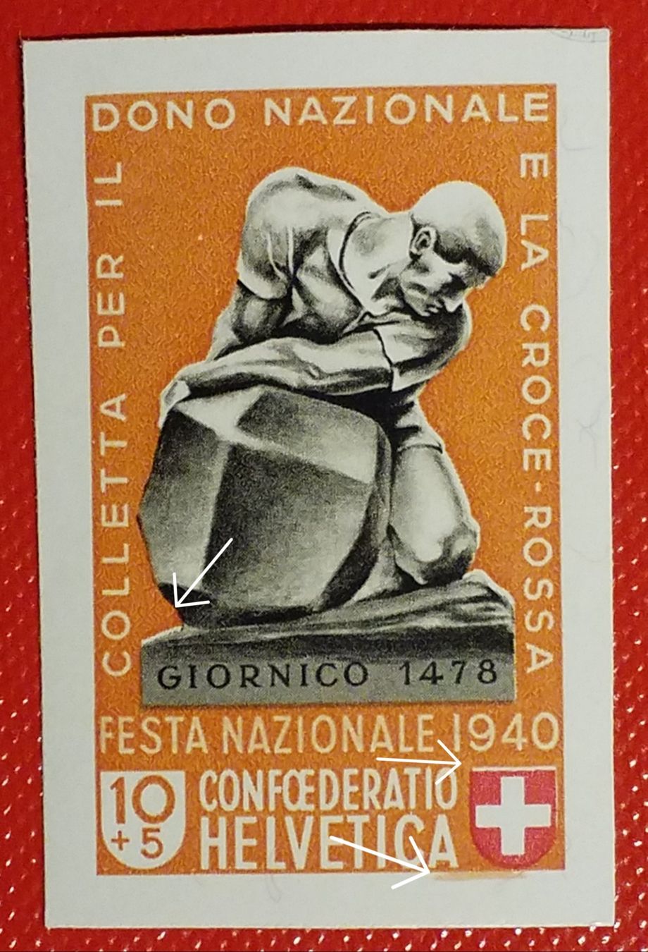 Tutti i francobolli: MA450) B9, Ausschnitt mit 3 Abarten postfrisch Lp – Nuovo (secondo la descrizione) da Baden venduto da Eggi 1