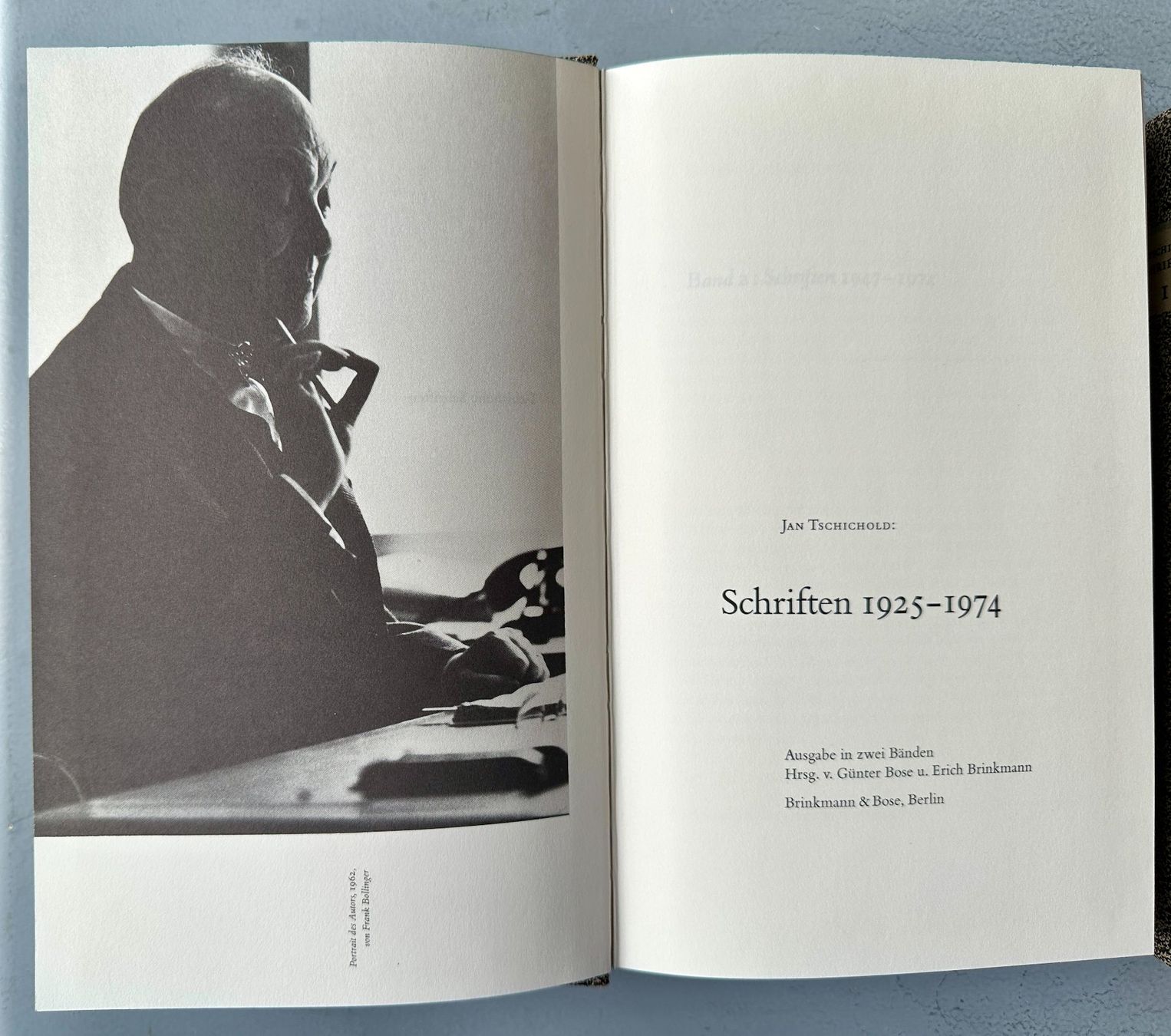 Libri: Jan Tschichold: Schriften 1 & 2 – Usato da Zürich venduto da allp 2
