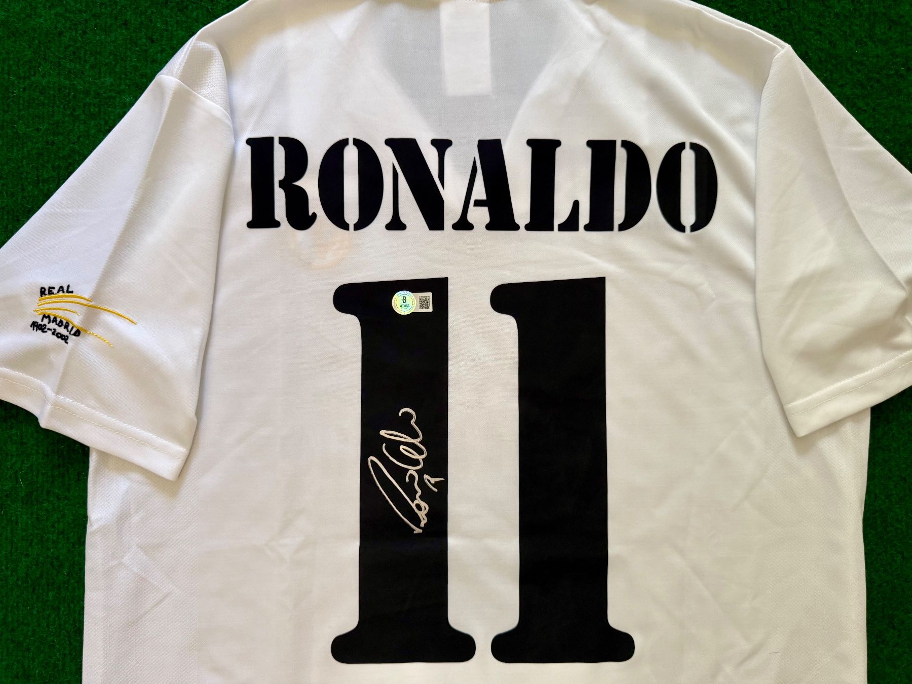 Autografi: Ronaldo #11 authentische Autogramm Beckett – Nuovo e nell'imballaggio originale da Bachenbülach venduto da inn_5kmg