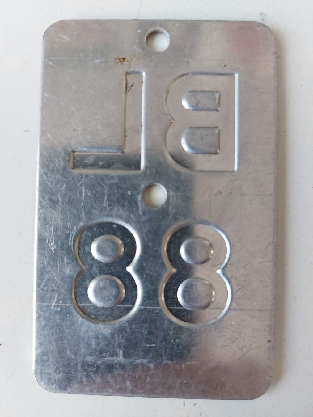 Sachs Insegne: Velonummer BL 88 plaque Velo – Usato da Schenkon venduto da Uhu007 1
