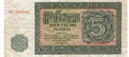 Berlin 5 Mark rote KN SS