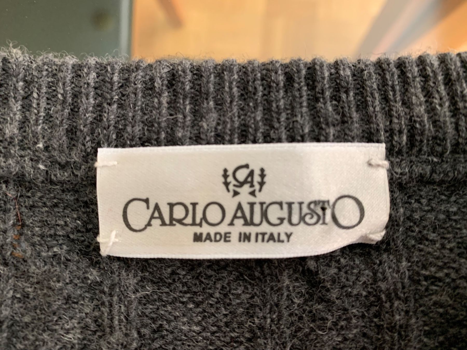 Pullover & Sweatshirts: Pullover grau Zopfmuster Wolle Mix – Neu (gemäss Beschreibung) aus Wettswil von cipollina71 3