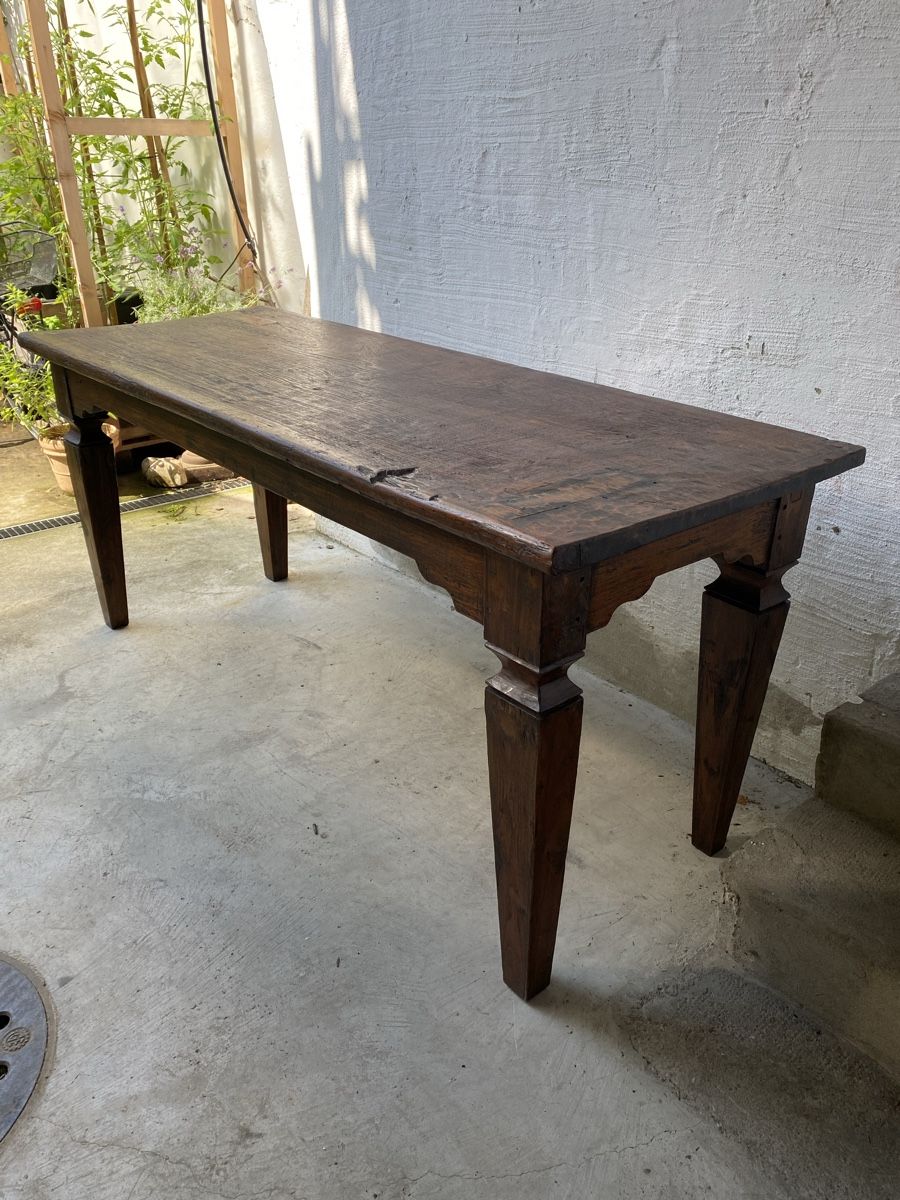 Tables: Französischer Klostertisch Eiche – D'occasion à Basel par MoebelSackmann 1